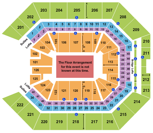 Golden 1 Center Disney On Ice Seating Chart